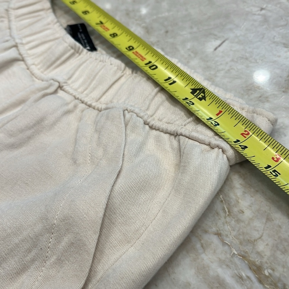 ZARA High Rise Slouchy Tapered Pants – Ivory, Size Small‎ - Picture 7 of 14